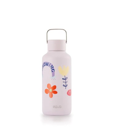 Lichtgewicht Timeless FlwrPwr stalen fles 600 ml