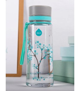 BPA vrije kunststof fles Mint blossom 600ml