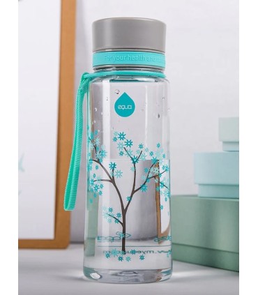 BPA vrije kunststof fles Mint blossom 600ml