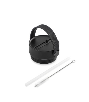 Hoogwaardige thermosbeker Equa Carry Cup Zwart 600ml