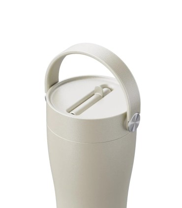 Hoogwaardige thermosbeker Equa Carry Cup Sand 600ml