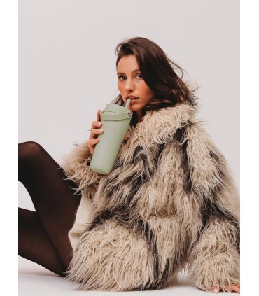 Hoogwaardige thermosbeker Equa Carry Cup Matcha 600ml