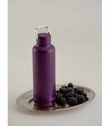 Mooie Timeless Steel metalen thermosfles Murberry 600ml