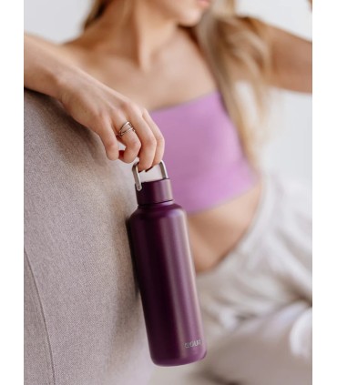 Mooie Timeless Steel metalen thermosfles Murberry 600ml